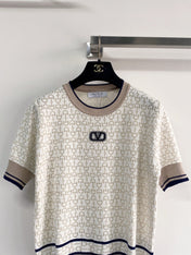 VALENTINO 26S SHORT-SLEEVE SWEATER STYLE 108