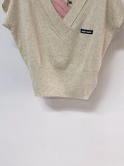 MIUMIU 26S SHORT-SLEEVED SWEATER STYLE 1145