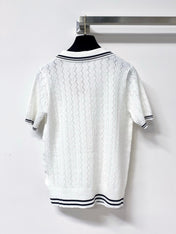 MIUMIU 26S KNIT POLO TOP 1247