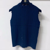 VALENTINO 26S SLEEVELESS CABLE-KNIT TOP 456