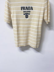PRADA 26S SHORT-SLEEVE KNIT T-SHIRT 1013