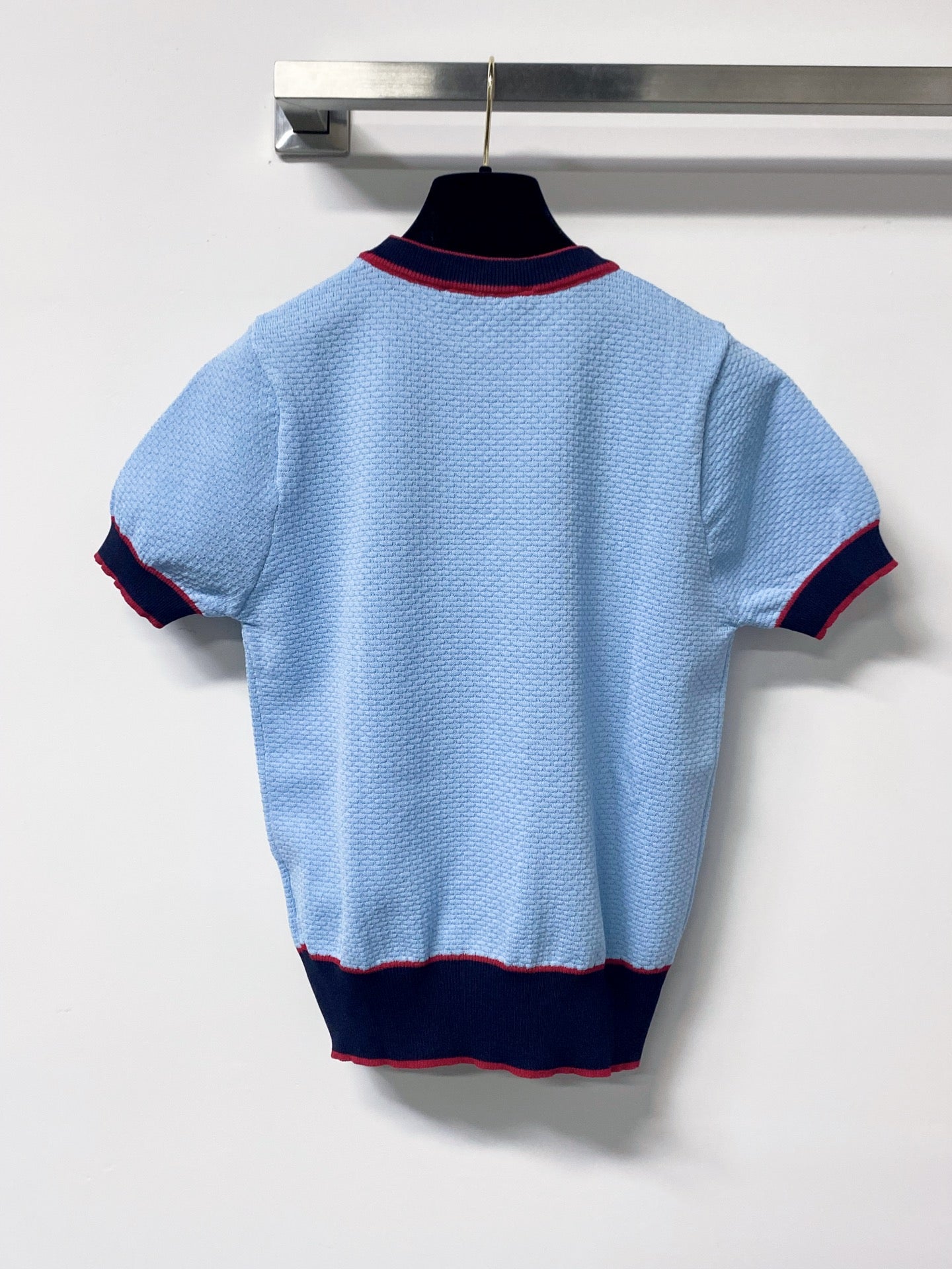 GUCCI 26S SHORT-SLEEVE KNIT TOP 433