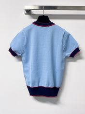 GUCCI 26S SHORT-SLEEVE KNIT TOP 433