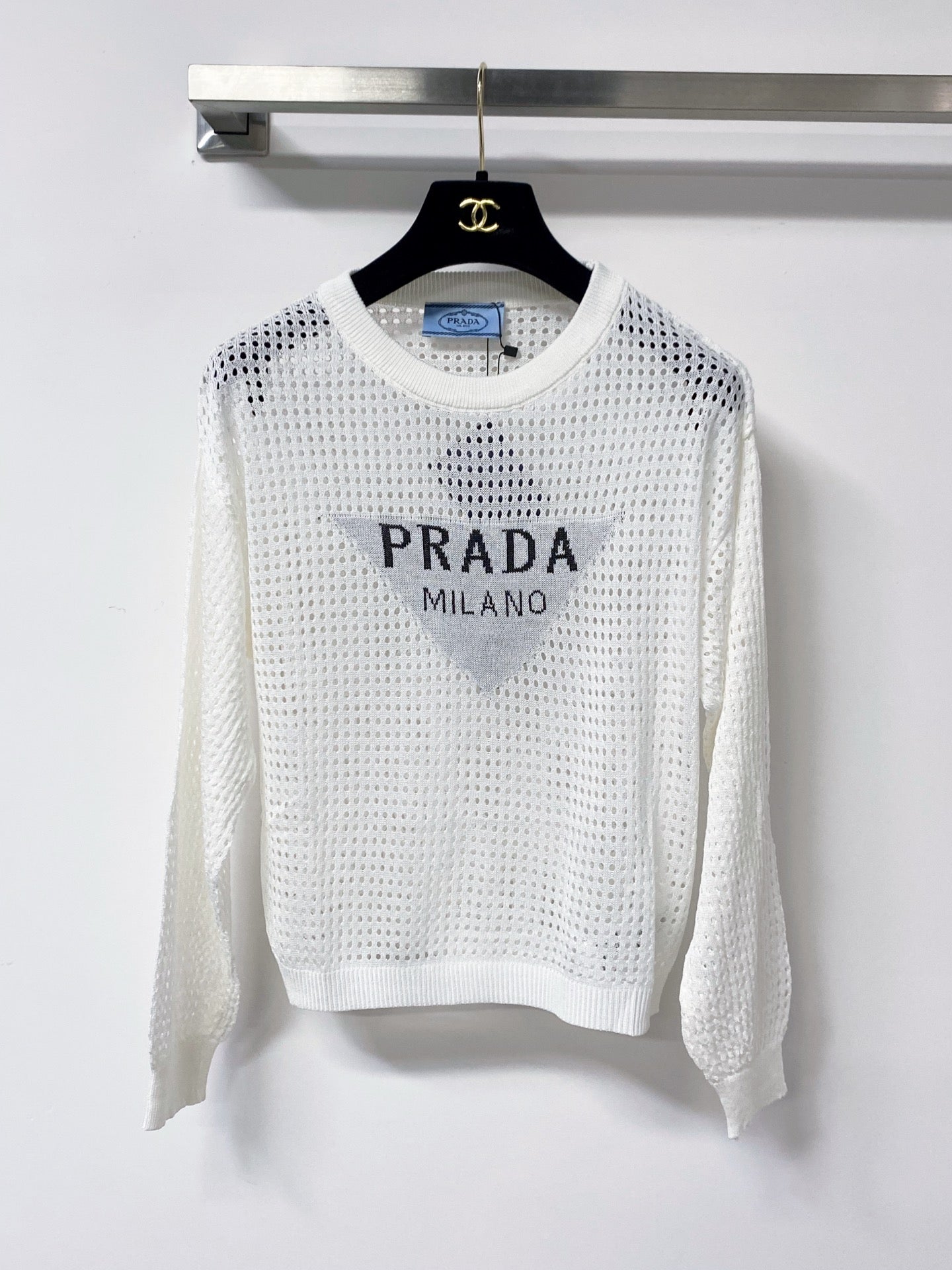 PRADA 26S MESH KNIT TOP 972