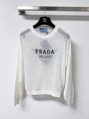 PRADA 26S MESH KNIT TOP 972