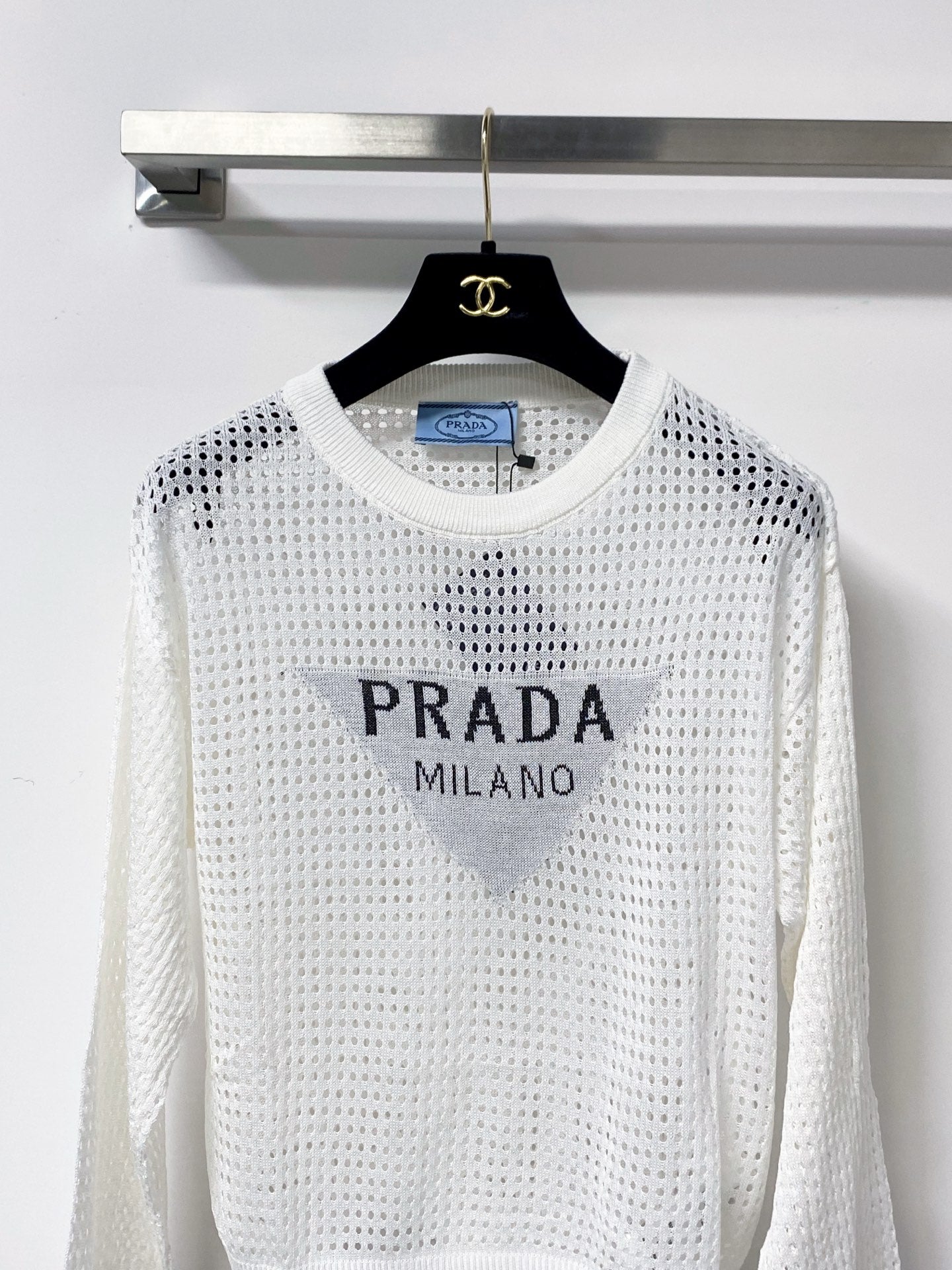 PRADA 26S MESH KNIT TOP 972