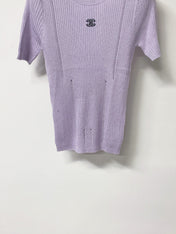 CHANEL 26S SHORT-SLEEVE KNIT TOP 1305