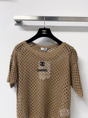 CHANEL 26S SHORT-SLEEVE KNIT TOP 1307