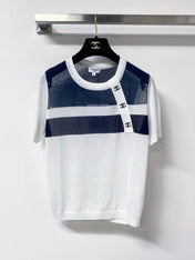 CHANEL 26S SHORT-SLEEVE KNIT TOP 1299