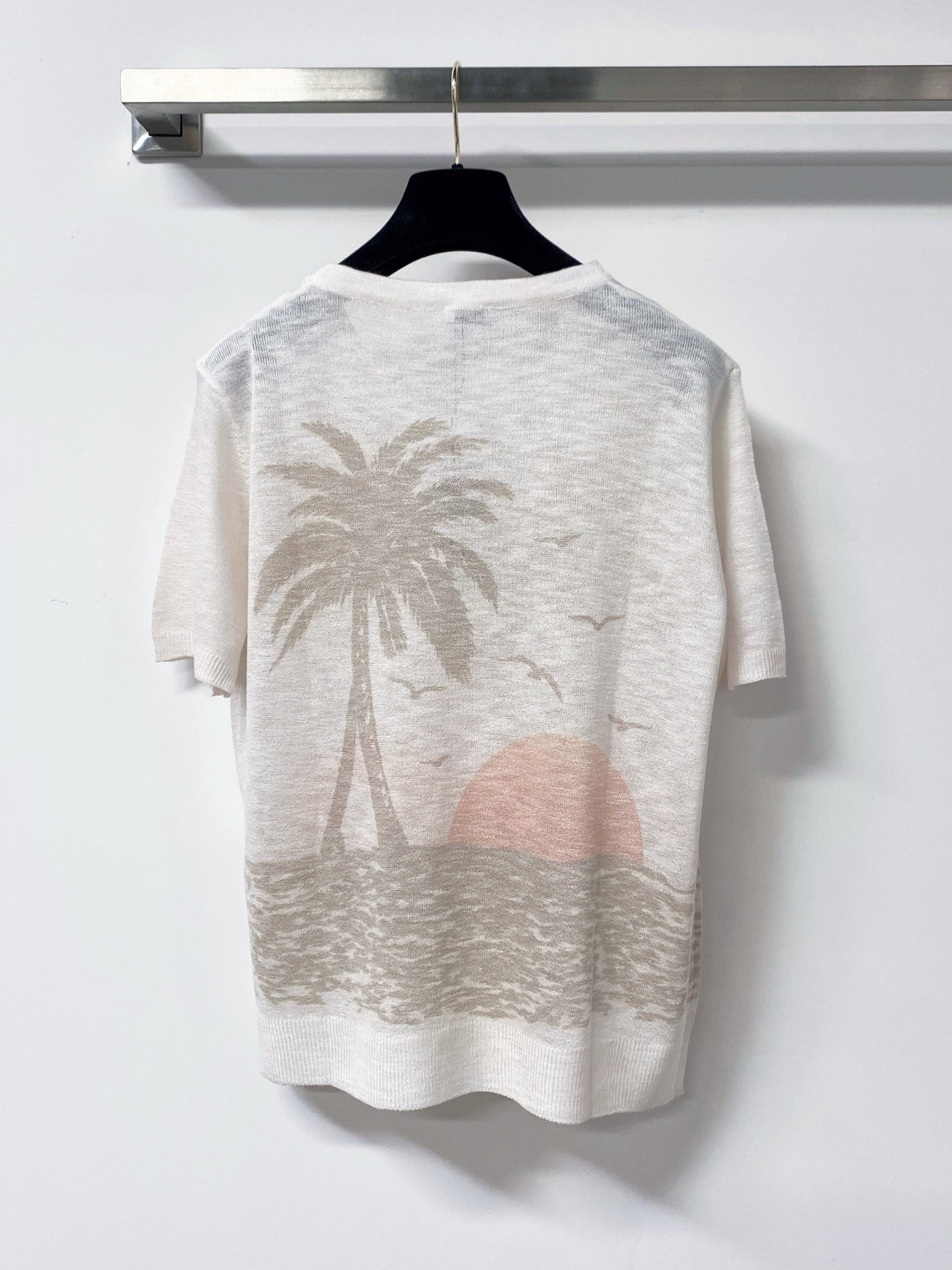LOEWE 26S SHORT-SLEEVE KNIT TOP 600