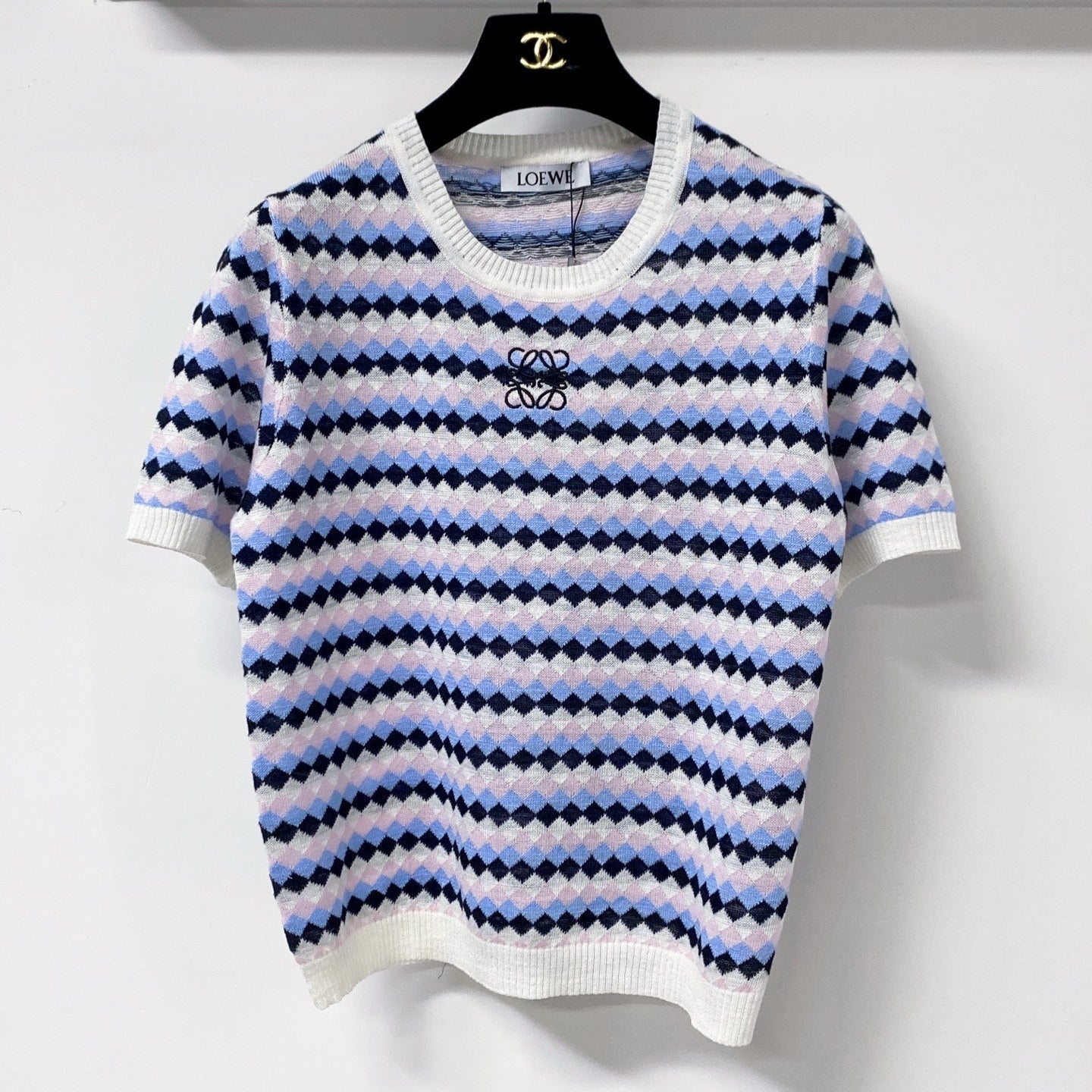 LOEWE 26S SHORT-SLEEVE KNIT TOP 601