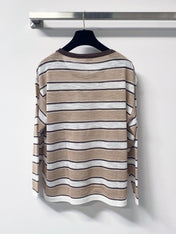 LOEWE 26S STRIPED LIGHTWEIGHT KNITTED SWEATER 570