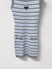 PRADA 26S SLEEVELESS KNIT DRESS STYLE 924