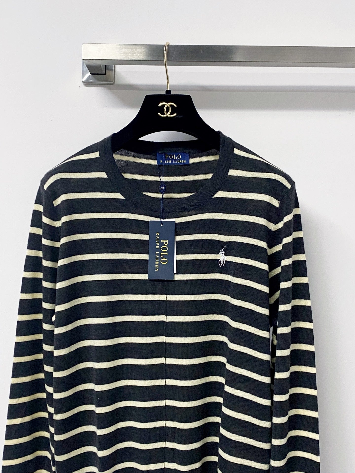 RALPH LAUREN 26S LONG SLEEVE POLO KNIT TOP 330
