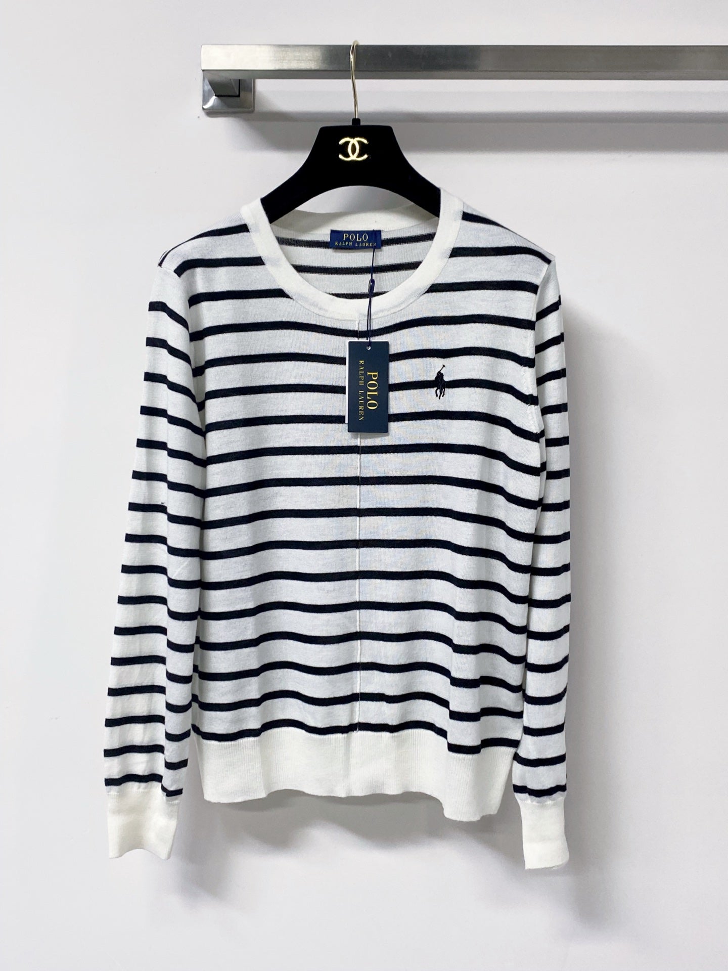 RALPH LAUREN 26S LONG SLEEVE POLO KNIT TOP 329