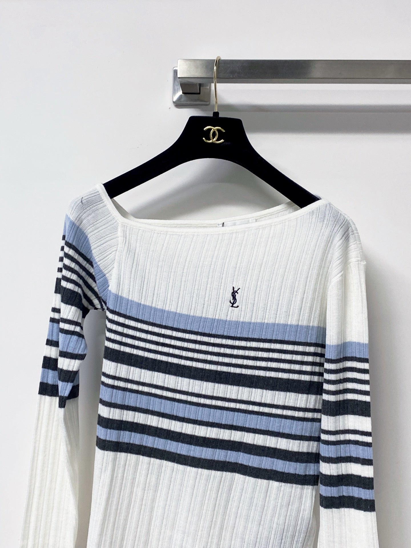 YSL 26S LONG-SLEEVE KNIT TOP 507