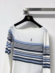 YSL 26S LONG-SLEEVE KNIT TOP 507