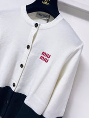 MIUMIU 26S KNIT CARDIGAN 1467