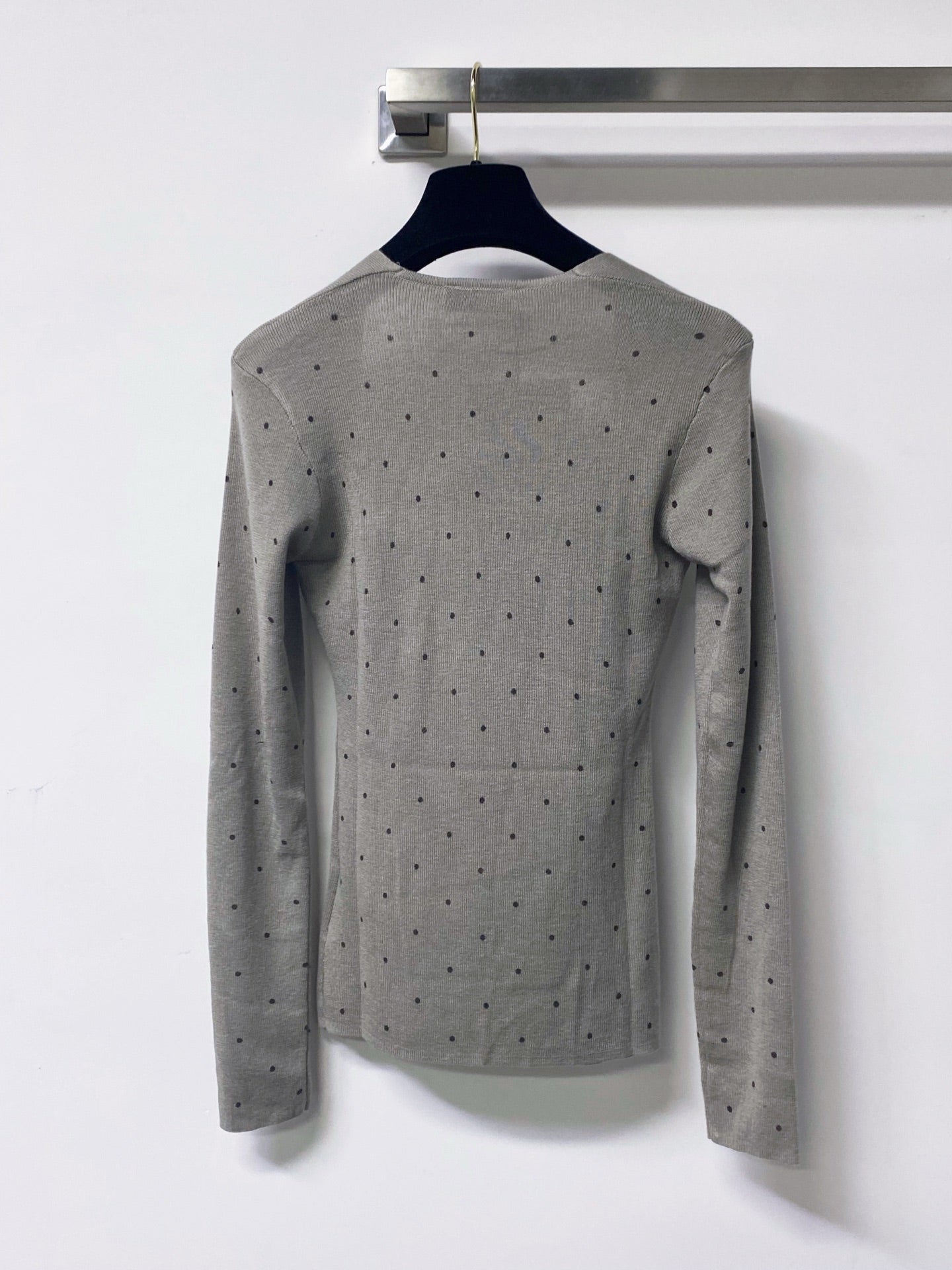 MIUMIU 26S LONG-SLEEVE KNIT TOP 1448