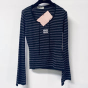 MIUMIU 26S LONG-SLEEVE KNIT TOP 1440