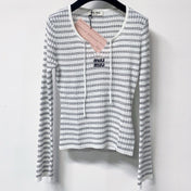 MIUMIU 26S LONG-SLEEVE KNIT TOP 1439