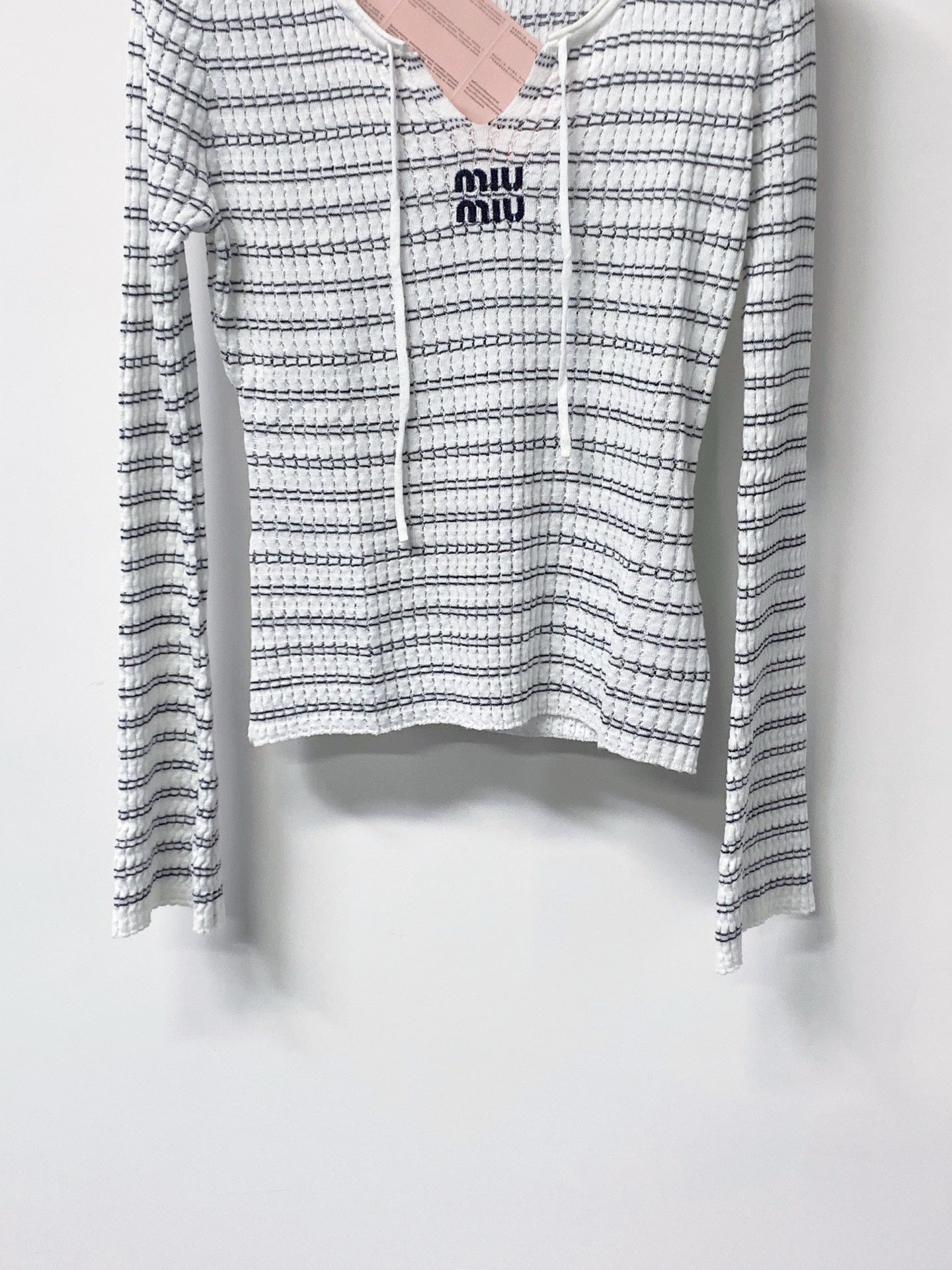 MIUMIU 26S LONG-SLEEVE KNIT TOP 1439