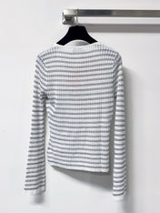 MIUMIU 26S LONG-SLEEVE KNIT TOP 1439