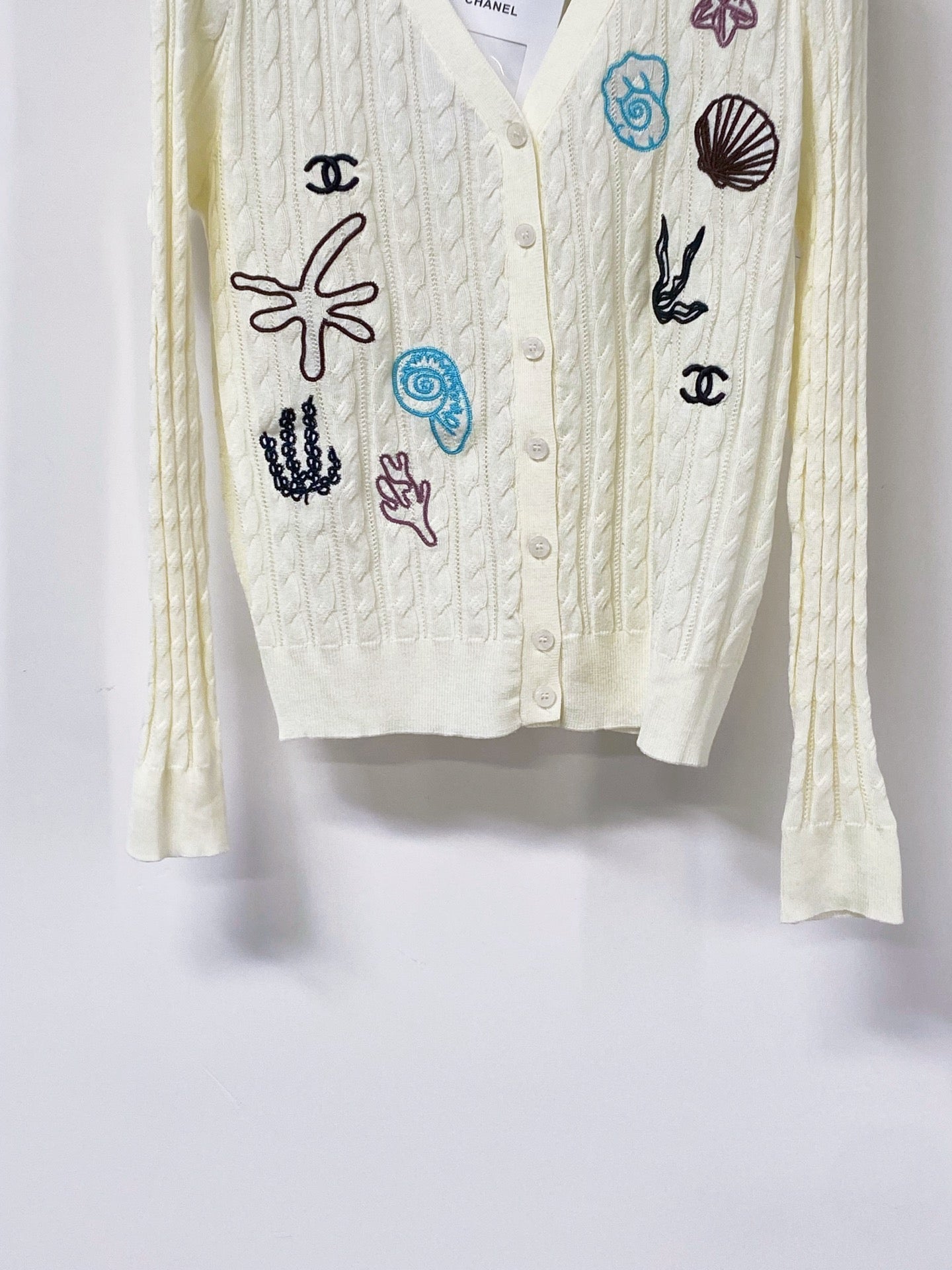 CHANEL 26S KNIT CARDIGAN 1589