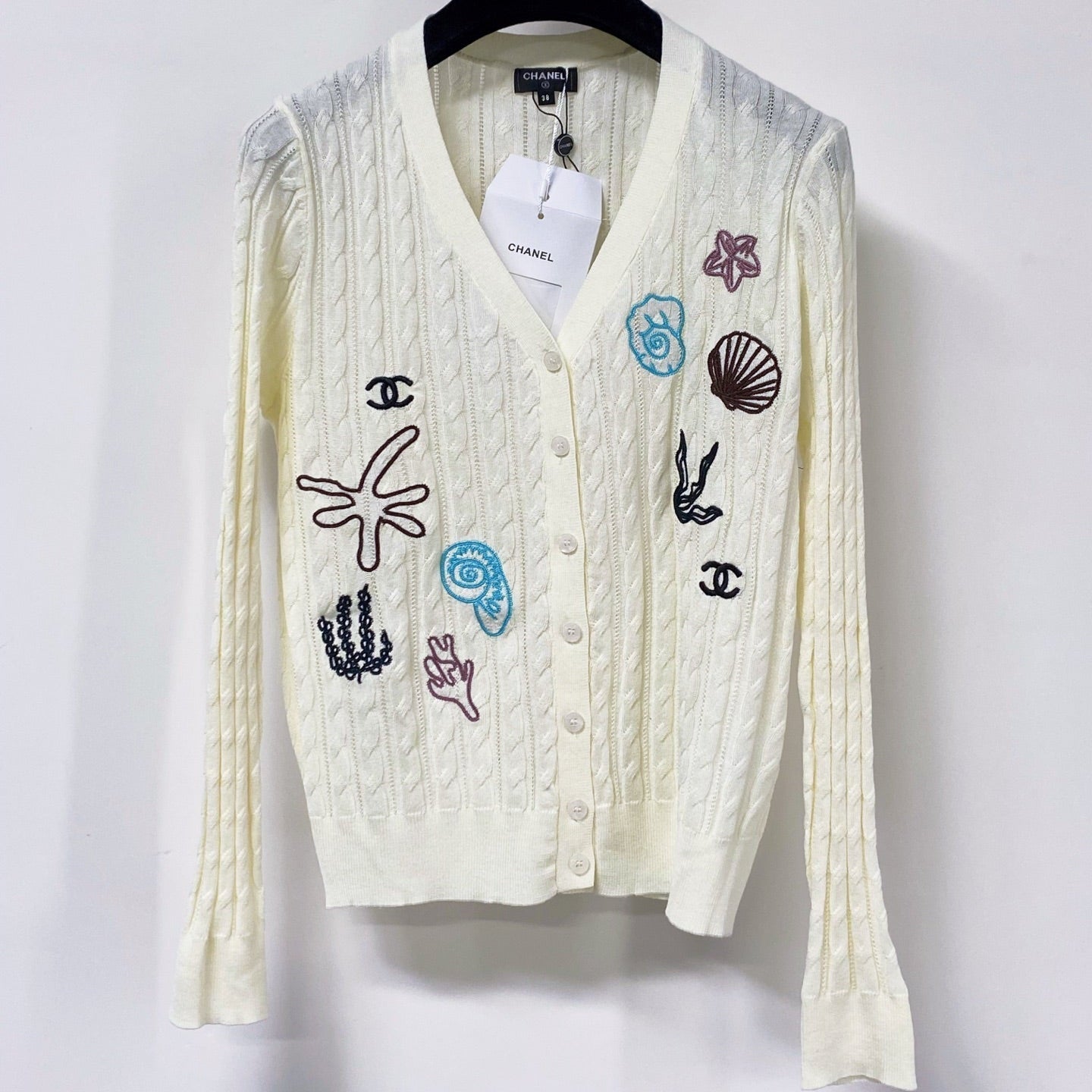 CHANEL 26S KNIT CARDIGAN 1589
