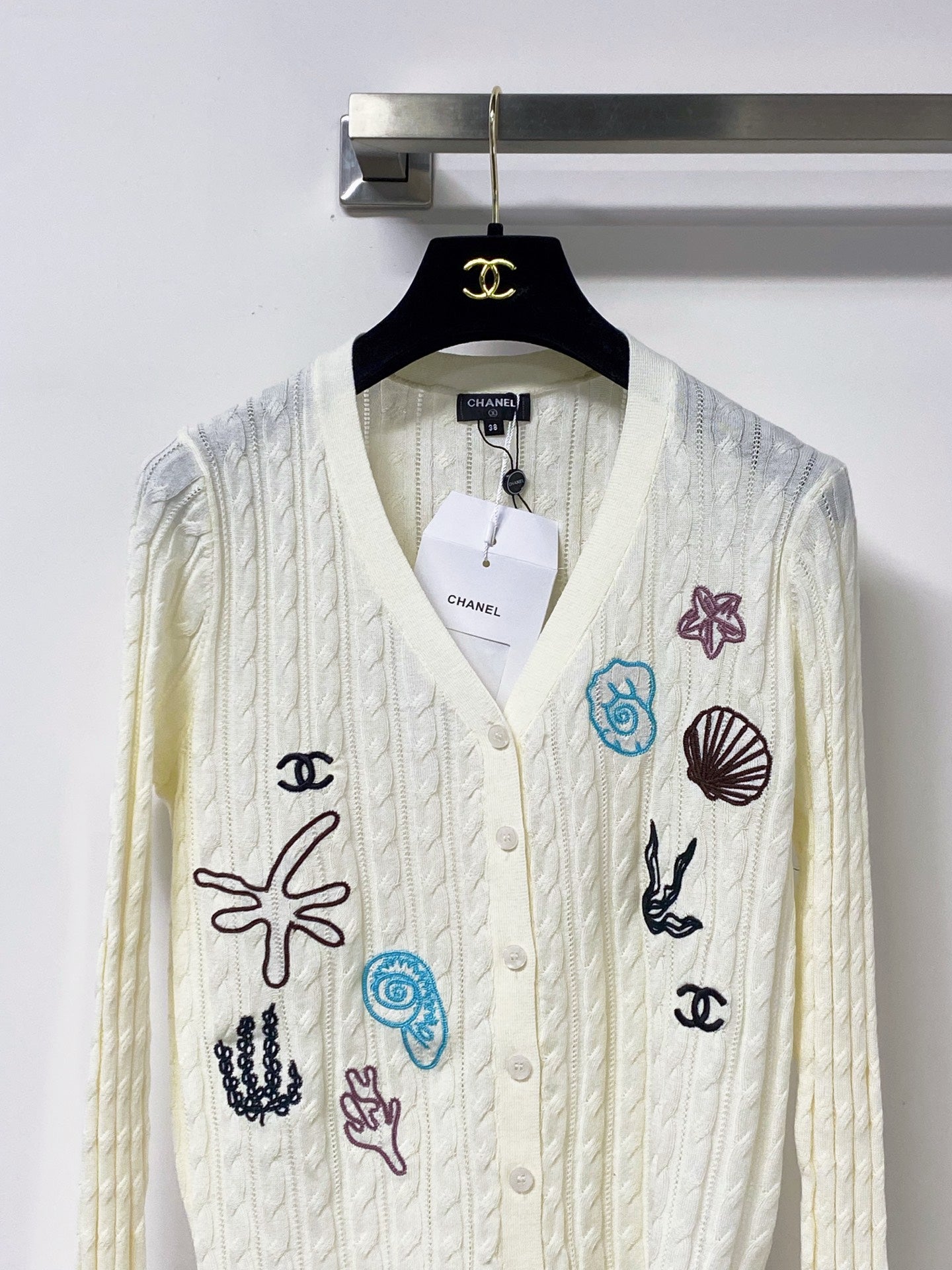 CHANEL 26S KNIT CARDIGAN 1589