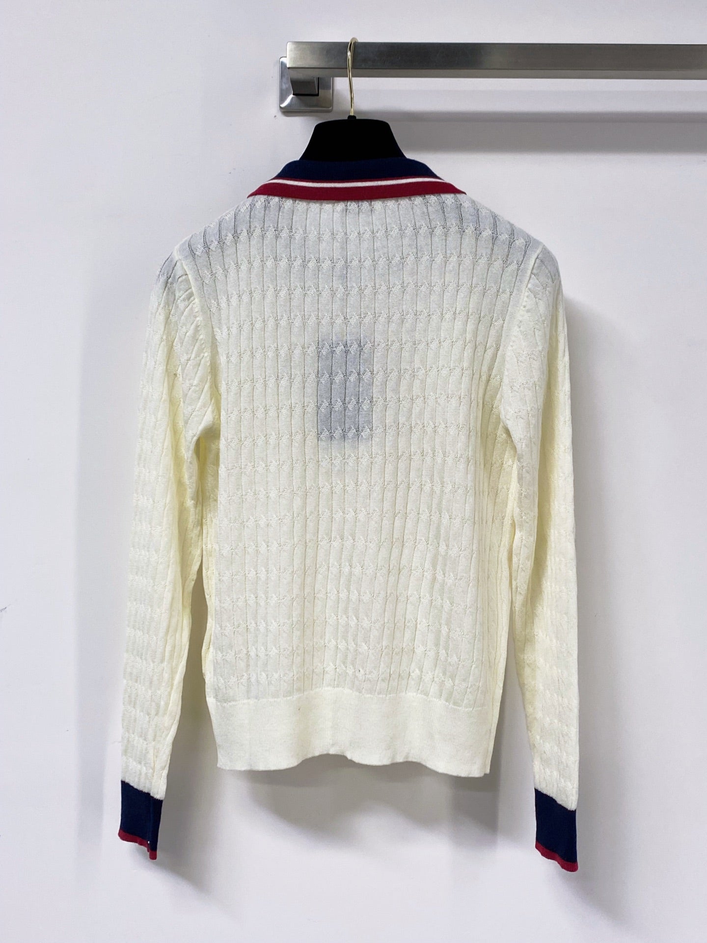 YSL 26S POLO COLLAR KNIT SWEATER 453