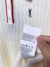 YSL 26S POLO COLLAR KNIT SWEATER 453