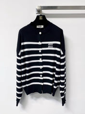 MIUMIU 26S KNIT CARDIGAN & MINI SKIRT SET 1426