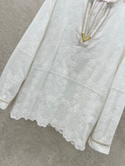 VALENTINO LONG-SLEEVE TOP AND SHORTS SET 275211