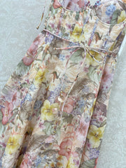 ZIMMER NEW STYLE FLORAL HALTER DRESS 272272