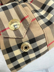 BURBERRY PLAID JACKET 275082