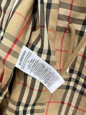 BURBERRY PLAID JACKET 275082
