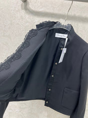DIOR 25S SILK-BLEND KNIT JACKET STYLE 172