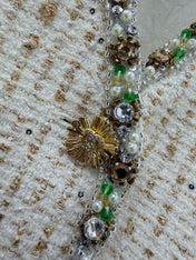 CHANEL 26S BEADED HALTER NECK VEST 821