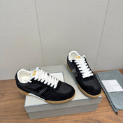 TOM FORD 26S JACKSON SNEAKERS IN BLACK SUEDE STYLE 1
