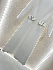 VALENTINO MAXI DRESS WITH POCKETS 276526