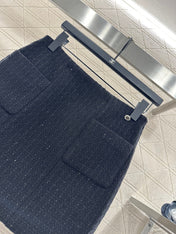 CHANEL 25S TWEED MINI SKIRT 303