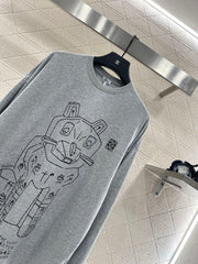 LOEWE LONG-SLEEVE CREW NECK T-SHIRT STYLE 237
