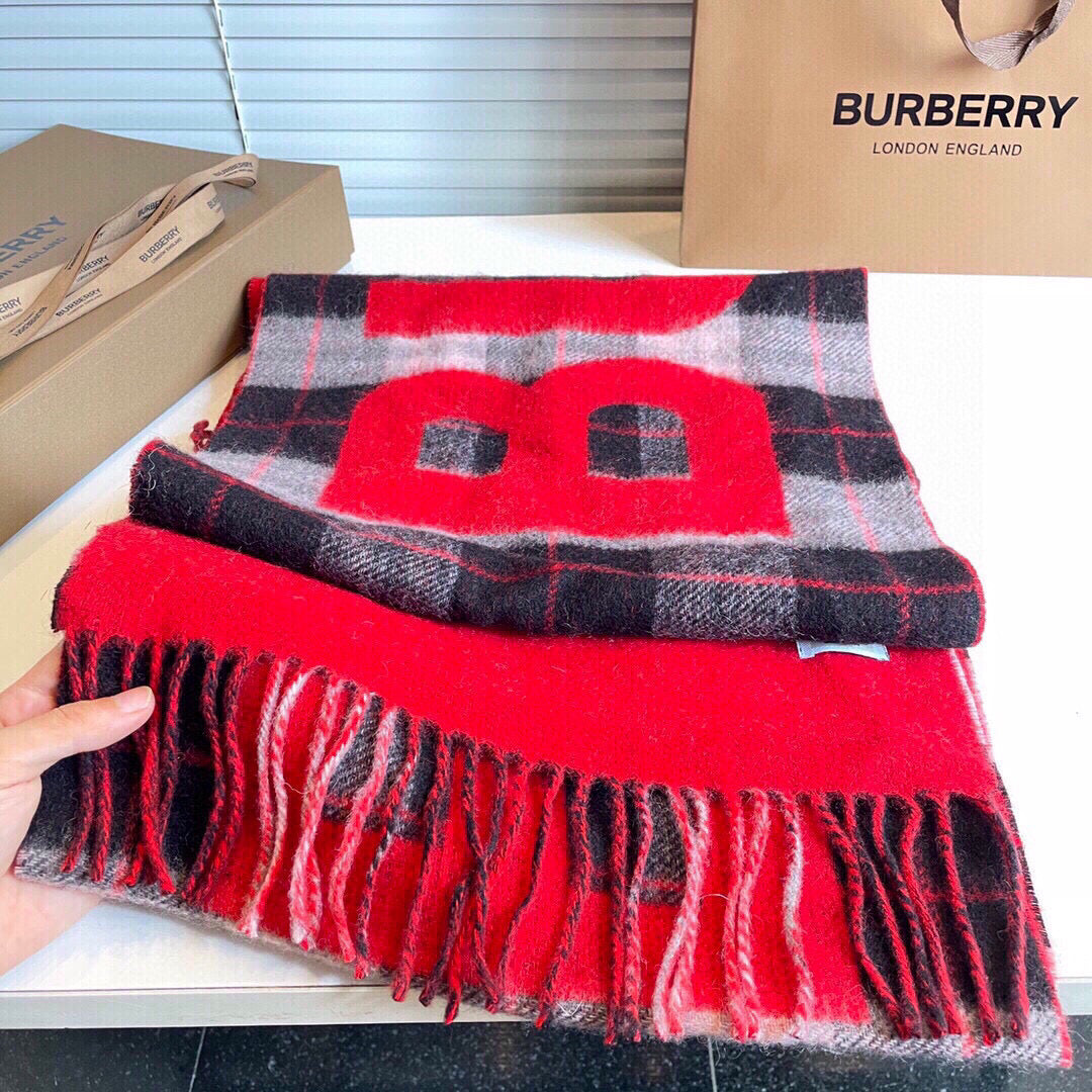 BBR SCARF 180 CM IN CASHMERE 525807