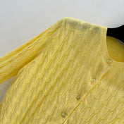GUCCI 26S LONG-SLEEVE KNIT CARDIGAN 373