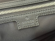 LARGE CROSSBODY BAG 36 IN BLACK CANVAS