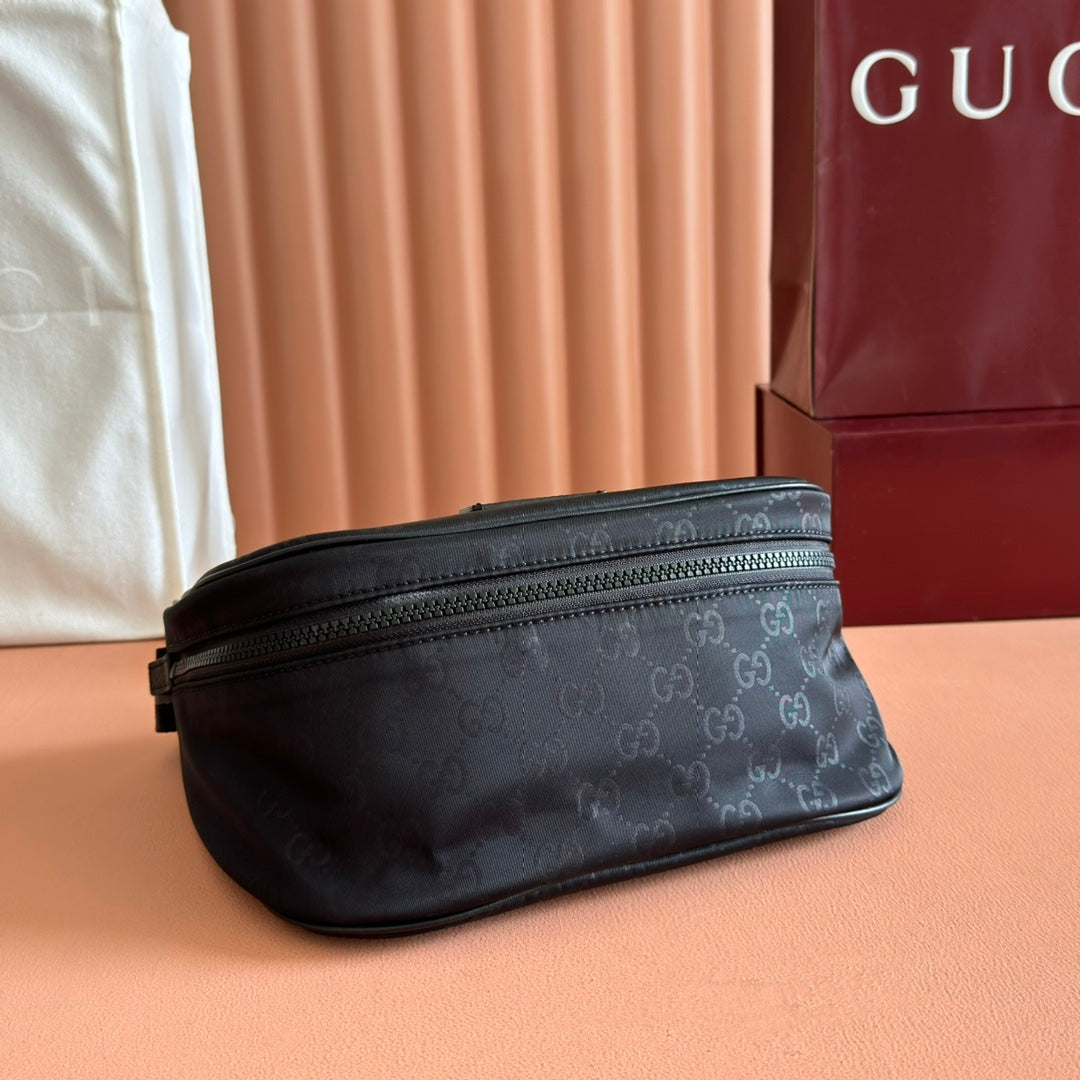 BIKE BAG HIPACK 27 IN BLACK GG FABRIC