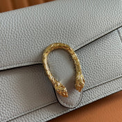 GUCCI 25S DIONYSUS WALLET ON CHAIN 20 IN LIGHT BLUE CALFSKIN