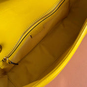 GUCCI 26S GG MARMONT BAG 26 IN YELLOW LAMBSKIN