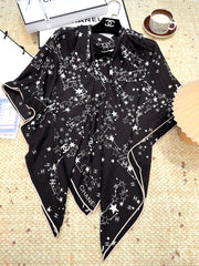 CHANEL 25S SCARF 140 CM IN CASHMERE SILK 943918